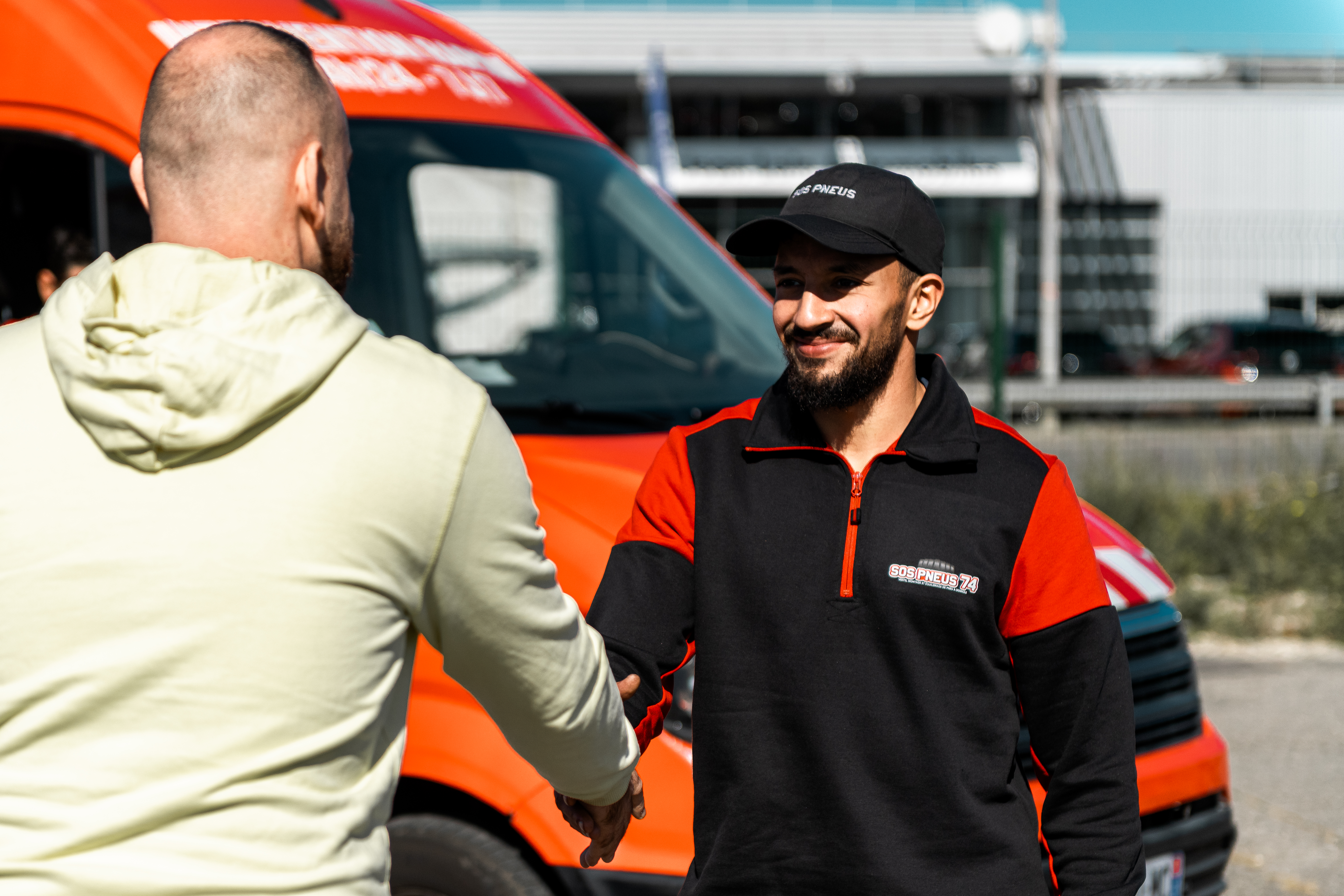 Intervention pneus sur site en Haute Savoie